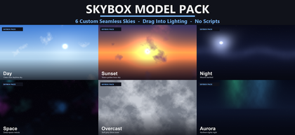 Low Poly Skybox Pack 6 Custom Sky Presets preview 1