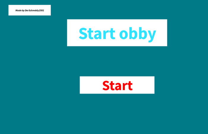 Start Menu obby preview 1