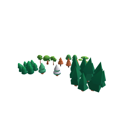 Low poly Tree Pack