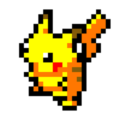 pixel pikachu Roblox decal