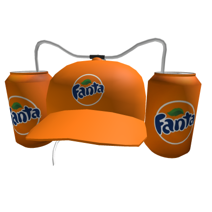 📢📢 Fanta Drink Hat (Oversized Fit) 📢📢 Roblox item