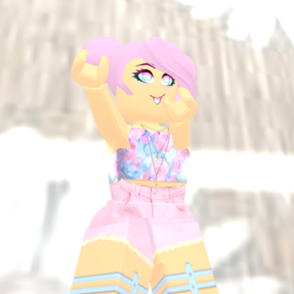 Kawaii Pastel girl Roblox decal