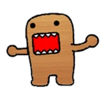 Wooden Domo Roblox badge thumbnail
