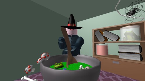 The Witch Obby Not Copy