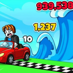 Escape From Tsunami for Racing car