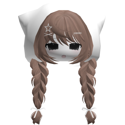 emo moe keri hair w anime girl face white tan