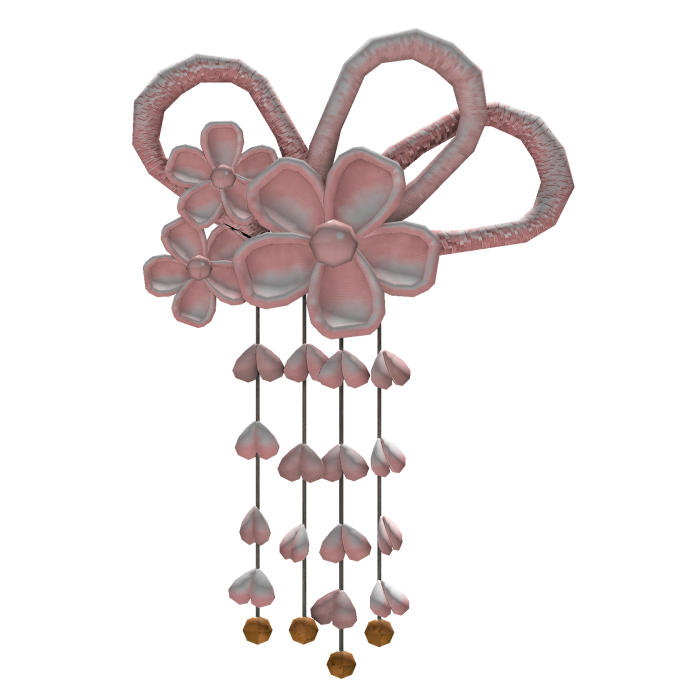 Sakura Pink Traditional Japanese Flowers Hairpin