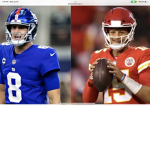 Let’s go Chiefs and Giants