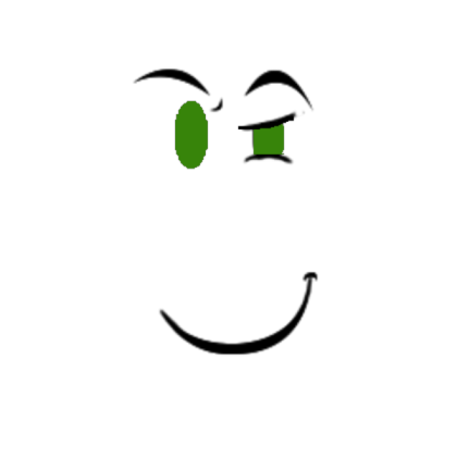 Green Eye Face Guy Roblox decal