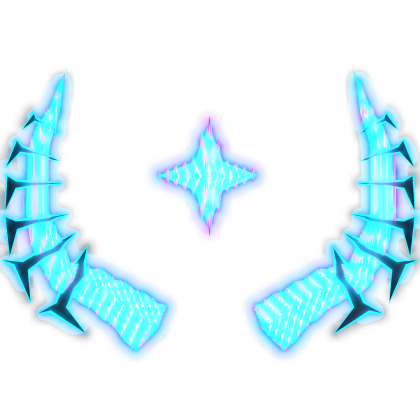 [🌟 Glowing + Rainbow Animated ] Star Neon Horns 