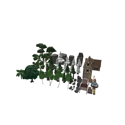 Medieval Low Poly Kit