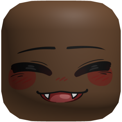 smiling chibi with fangs Roblox item