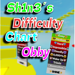 ✨Sh1ne3´s Difficulty Chart Obby✨