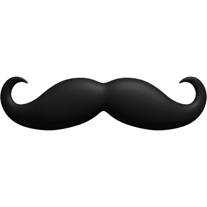 black mustache