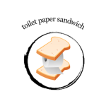 toilet paper sandwich