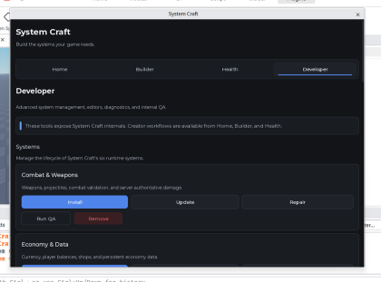 System Craft preview 2