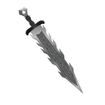 The Legendary Silver Dragon Sword