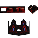 (⌛Animated + Limited) 8-Bit Royal Crown Bloodmoon