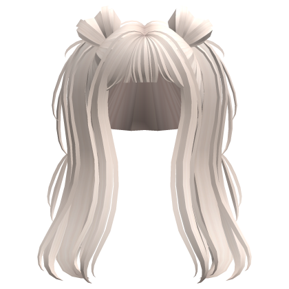Long Cute Sailor Anime Twintails (Beige)  Roblox item