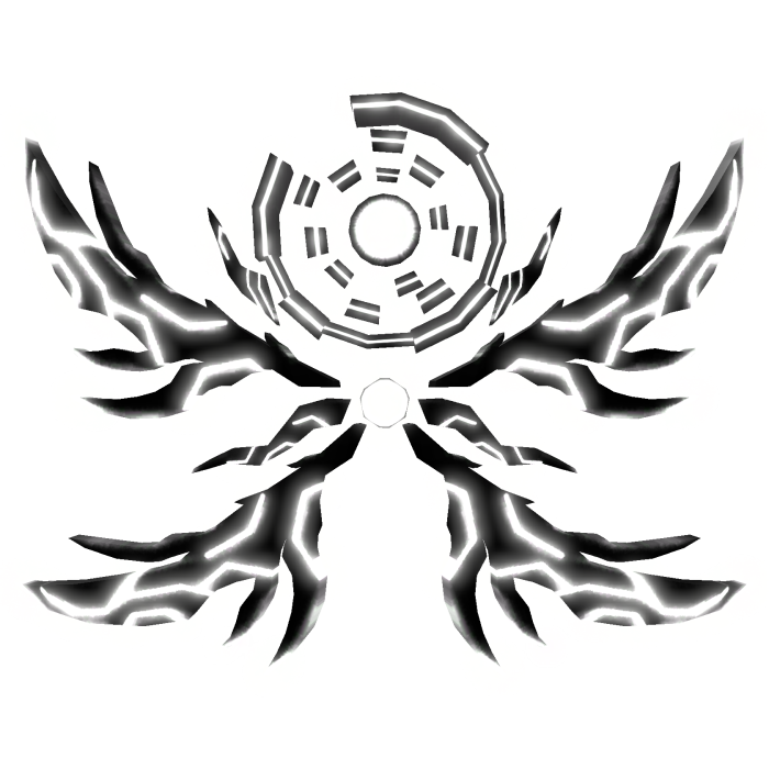 Glowing Energy Wings - Dark