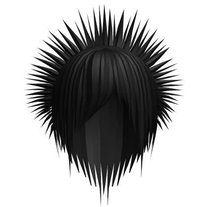 ⚡︎ black niche emo punk peacock spikes 17. 