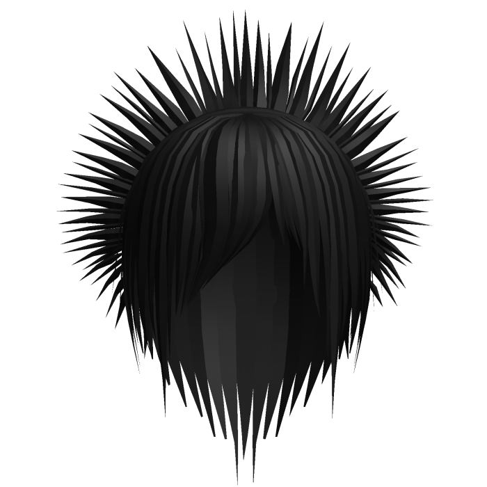 ⚡︎ black niche emo punk peacock spikes 17. 