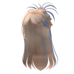 🍀Summer Half Up Hair (Blue/Blonde)