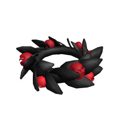 Red Haunted Harvest Crown