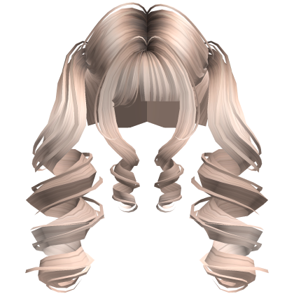 Platinium Dolly Spiral Twin Tails 🎀 Roblox item