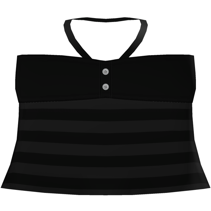 ♡ - cutest black & gray striped top !