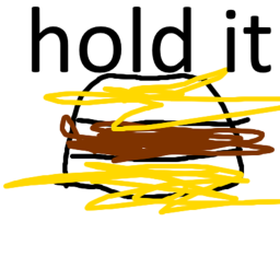 hold a burger simulater