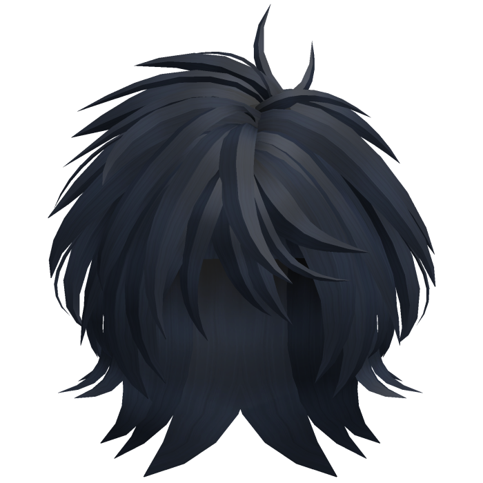 Emo Side Swept Moe Bob (Blue)
