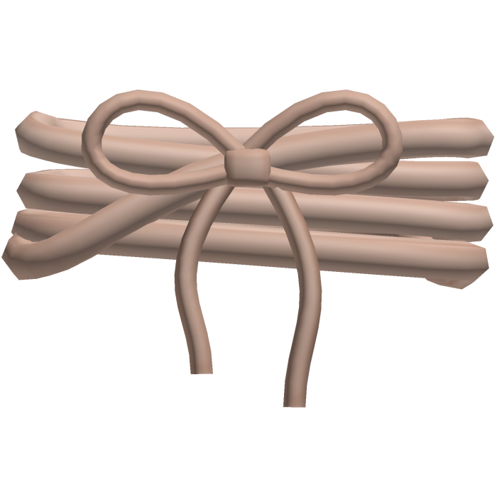♡ cute brown bunny caught in rope top