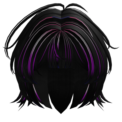 Fluffy Genderfluid Layered Bob Roblox item
