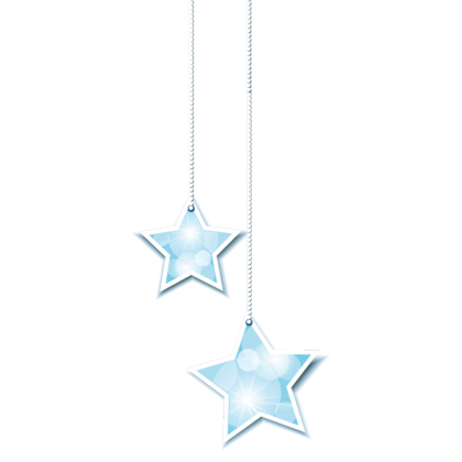 TB PNG Blue Hanging Y2K Girly Stars Double Roblox decal