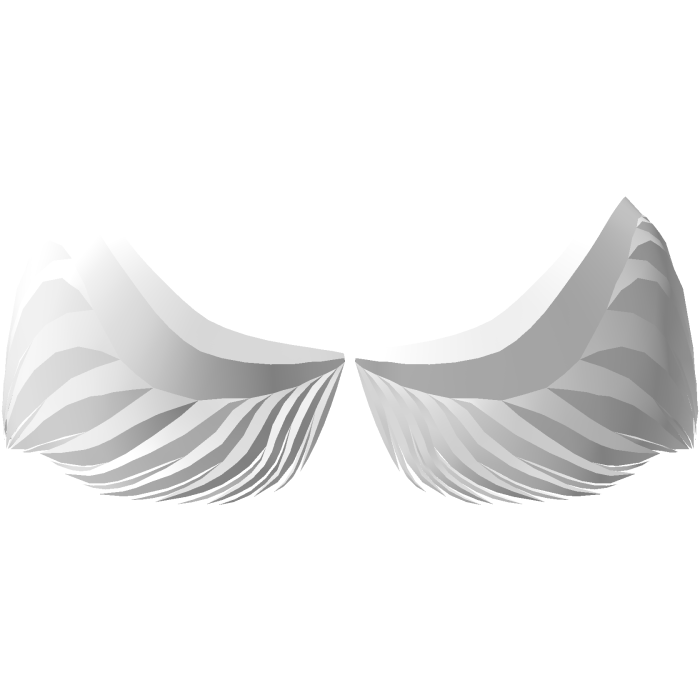 halloween | white angel wings