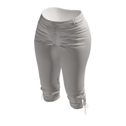 Capri Trousers White