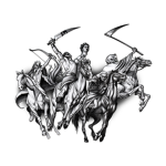 {The Four Horsemen Of The Apocalypse}