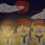 The gang is afraid of ghosts.