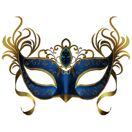 Magical Mask In Blue & Gold Roblox item