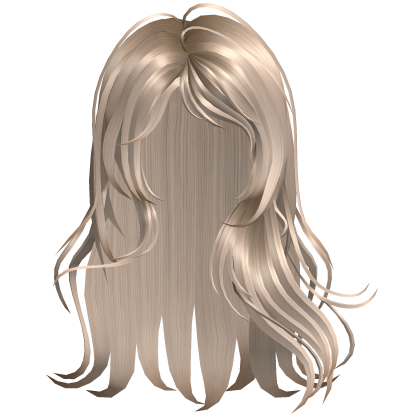 Blonde Side-Swept Hair