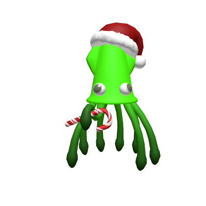 Green Santa Tentacles [🐙🧑‍🎄]