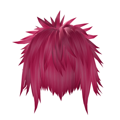 Long Shaggy Spiky Emo Pink Hair Roblox item