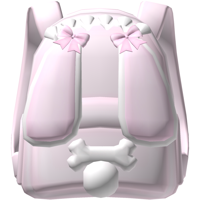 ♡⸝⸝ cute pink floppy bunny backpack