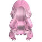Bubblegum Long Wavy hair