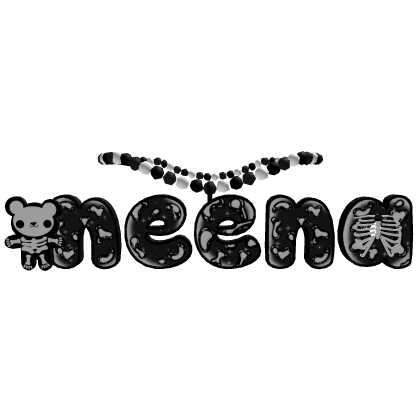 1.0 Ray Skeleton Bear ♡