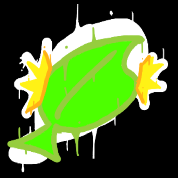 Graffiti leaf Roblox decal