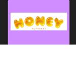 Honey alphabet
