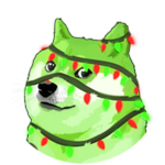 Christmas Light Doge
