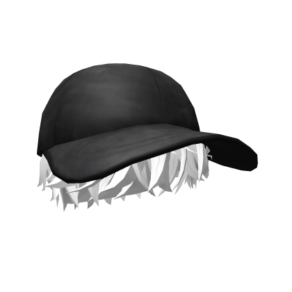 WHITE HAIR WITH HAT Roblox item
